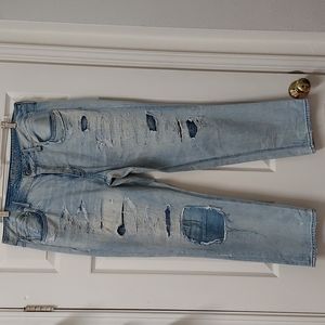 AMERICAN Eagle distressed Tomgirl jeans SZ 14